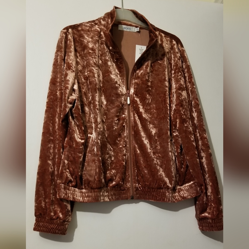 SIZE L VELOUR JACKET - Picture 3 of 10